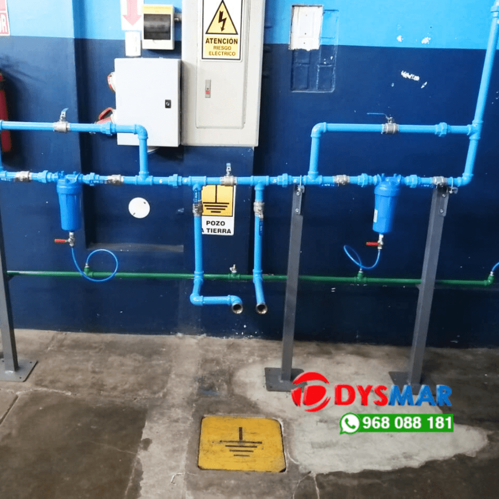 instalacion de lineas de aire dysmar