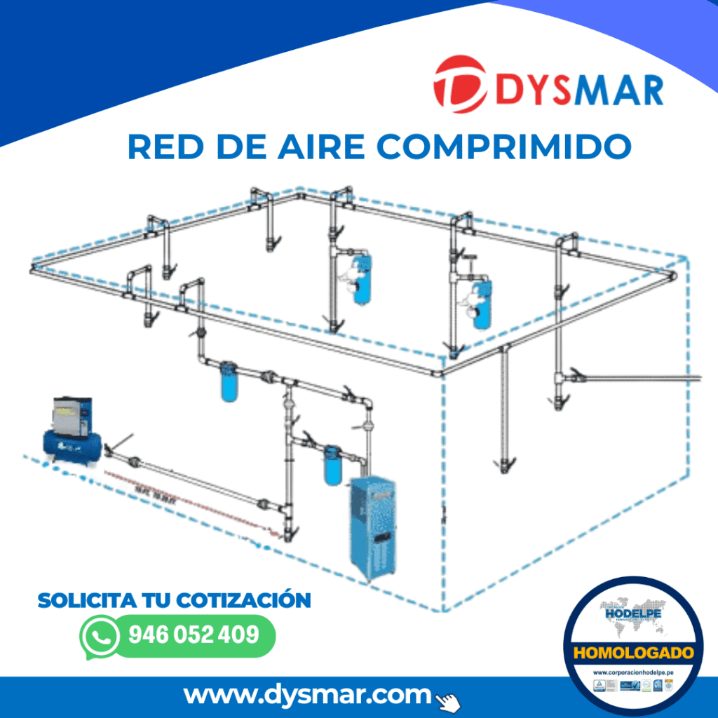 Red de Aire Comprimido Dysmar