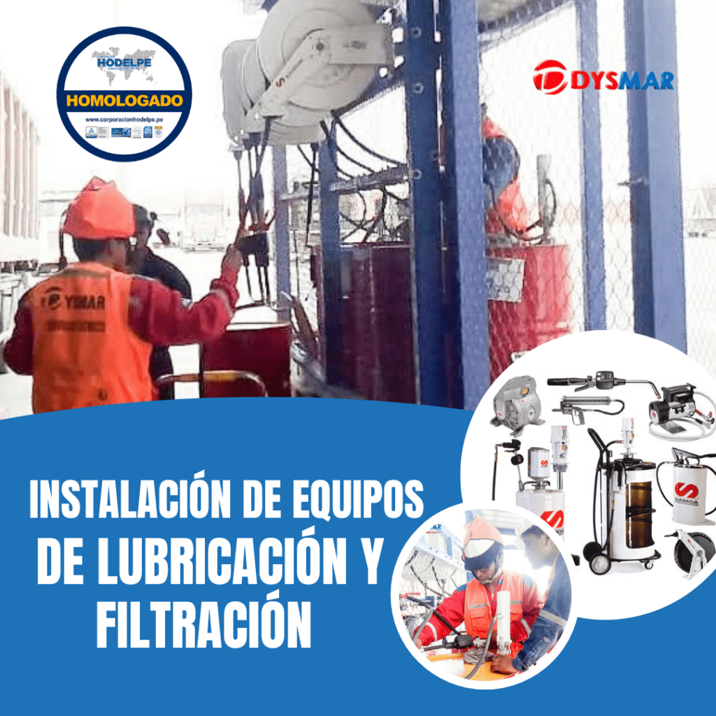 Instalacion de Equipos de Lubricación y Filtración