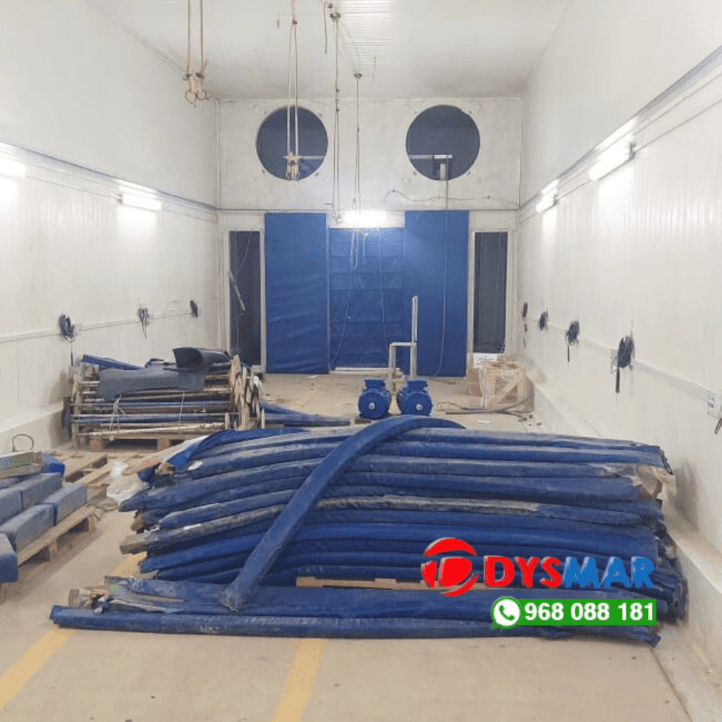 Suministro y Montaje de Toldo para Túnel de Enfriamiento Tipo Californiano