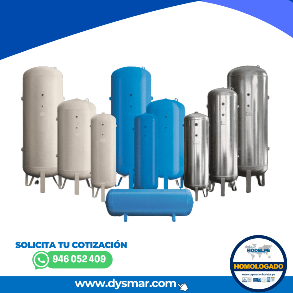 tanque de aire comprimido Dysmar