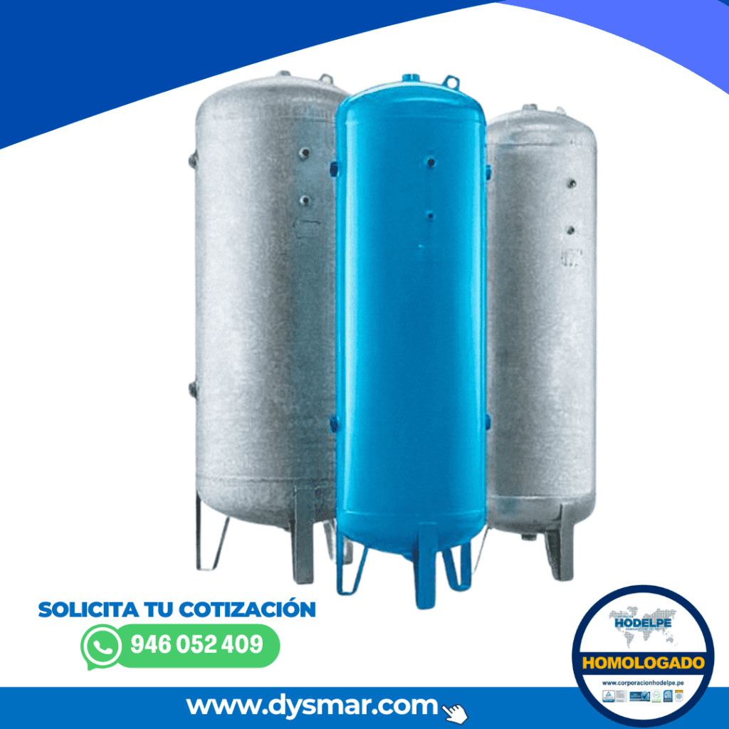 tanque de aire comprimido Dysmar