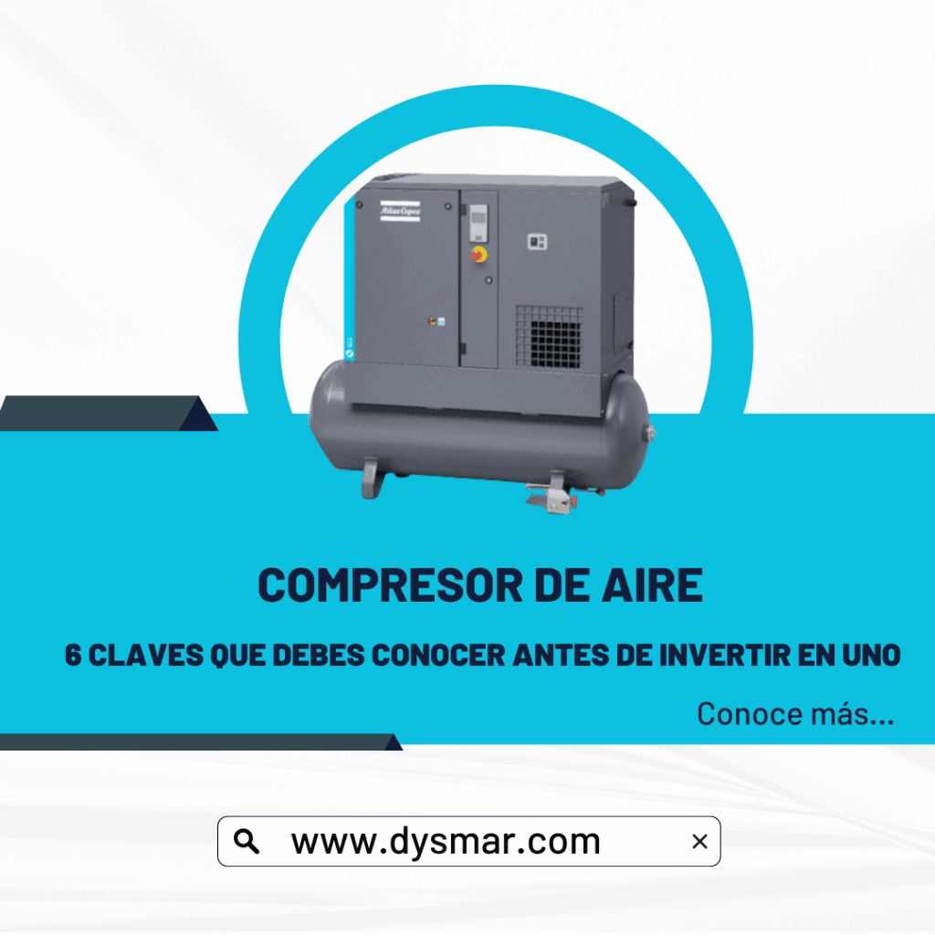 Compresores de aire: 6 claves que debes conocer antes de invertir en uno